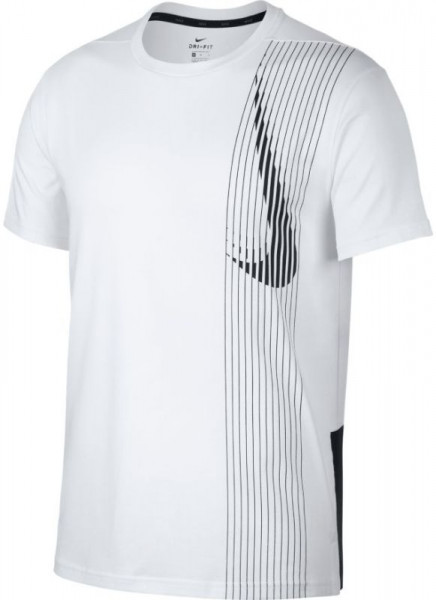  Nike Dry Top SS LV - white/black/black