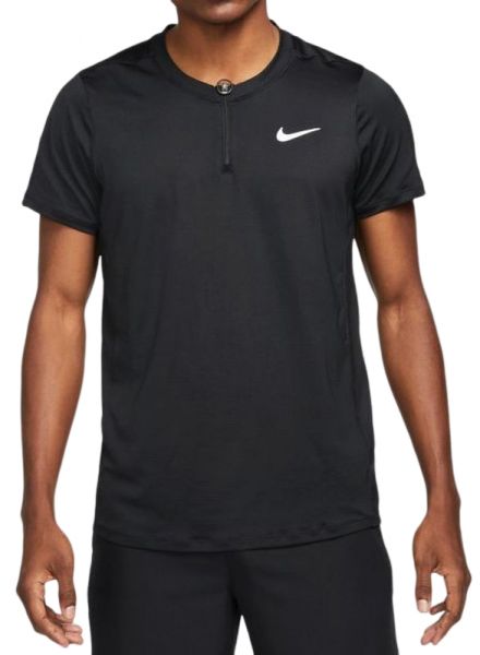 Męskie polo tenisowe Nike Men's Court Dri-Fit Advantage Polo - black/white