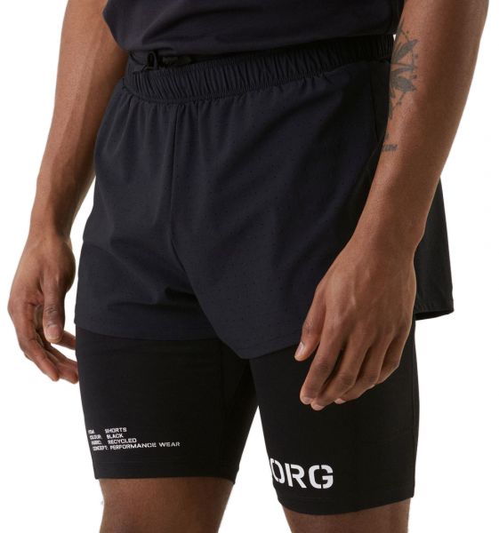 Men's shorts Björn Borg Sthlm Rfd Shorts - black beauty