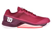 Ženske tenisice Wilson Rush Pro 4.0 Clay W - beet red/white/tropical peach Ženske tenisice Wilson Rush Pro 4.0 Clay W - beet red/white/tropical peach
