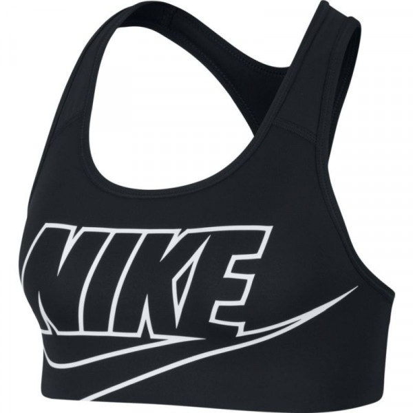  Nike Swoosh Futura Bra W - black/white