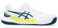 Junior shoes Asics Gel-Resolution 9 GS Clay - white/restful teal