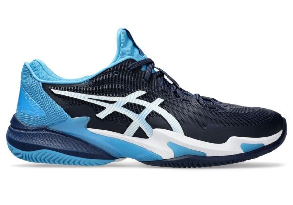 Chaussures de tennis pour hommes Asics Court FF 3 Novak Clay - Bleu