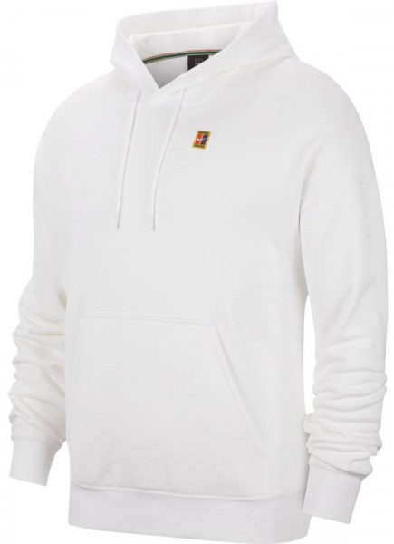 Męska bluza tenisowa Nike Court Fleece Hoodie Heritage - white