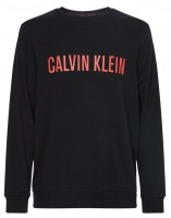 Hanorac tenis bărbați Calvin Klein L/S Sweatshirt - black w/strawberry shake