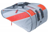 Tenisz táska Head Elite 12R - grey/orange