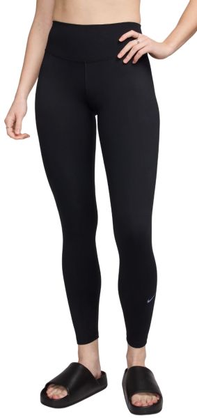 Kлинове Nike One High Waisted Full Length Leggings - black/black