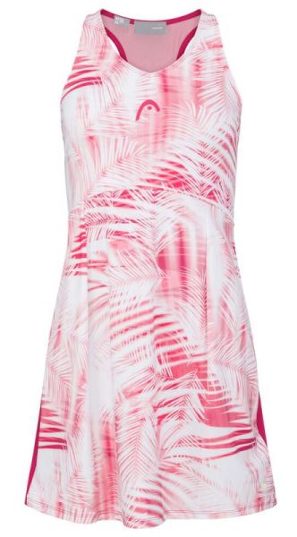 Dámské tenisové šaty Head Spirit Dress - mulberry/print vision
