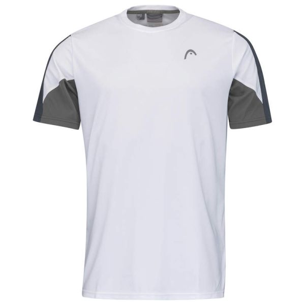 Koszulka chłopięca Head Club 22 Tech T-Shirt Boys - white/navy