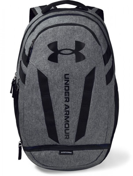 Mochila de tenis Under Armour Hustle 5.0 Backpack - black/grey