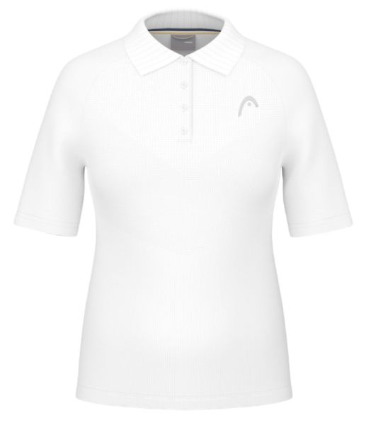Ženski teniski polo majica Head Performance Polo Shirt - white