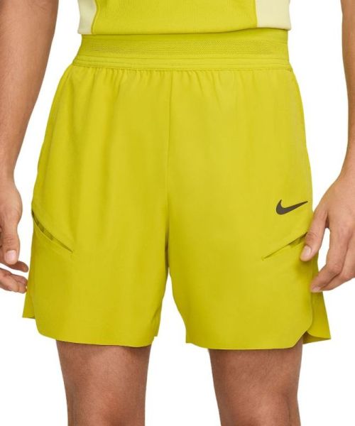 Męskie spodenki Nike Court Slam Dri-Fit Tennis - Żółty