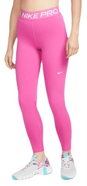 Women's leggings Nike Pro 365 Tight - active fuchsia/white, Tennis Zone