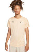 Camiseta para hombre Nike Rafa Challenger Dri-Fit Tennis Top - ice peach/green glow/black