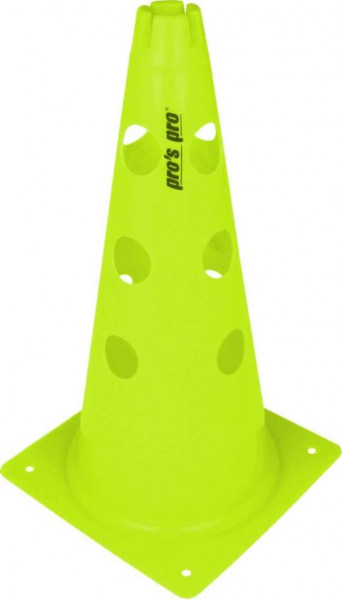 Čunjevi za trening Pro's Pro Marking Cone with holes 1P - neon yellow