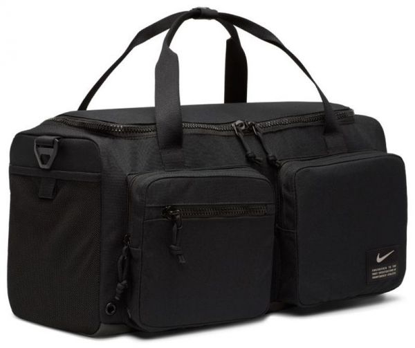 Športová taška Nike Utility S Power Duffel Bag - black/black/engima stone