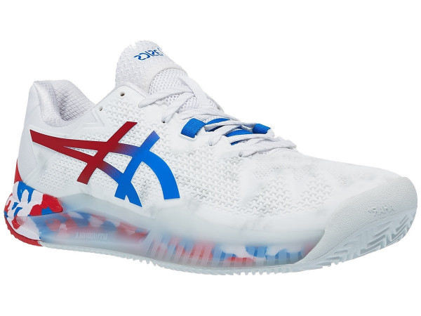  Asics Gel-Resolution 8 Clay L.E. - white/electric blue