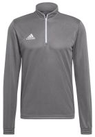 Herren Tennissweatshirt Adidas Entrada 22 Training Top - Grau