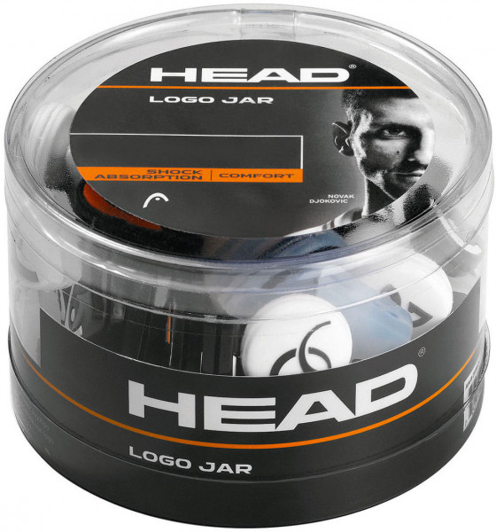 Antivibrazioni Head Logo Jar Box 70P - assorted