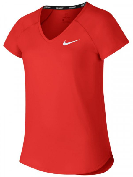  Nike Court Pure Top - habanero red/white
