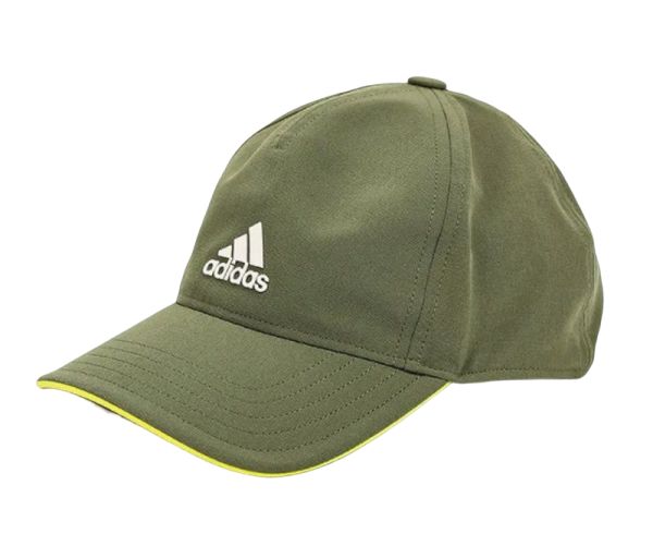  Adidas Aeroready Baseball Hat - wild pine/aluminium/acid yellow