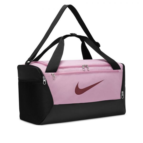 Športová taška Nike Brasilia 9.5 Training Duffel Bag - orchid/blach/dark beetroot