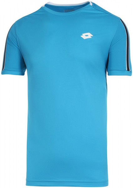 Тениска за момчета Lotto Squadra B II Tee PL - blue bay