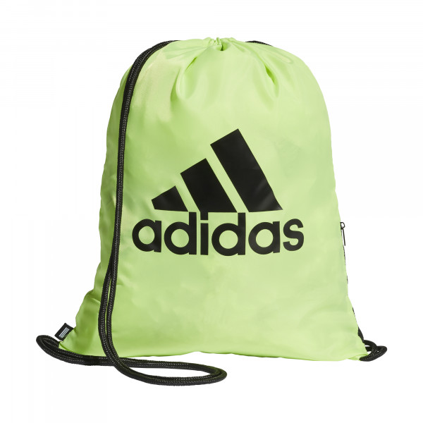 Plecak sportowy Adidas Gymsack - signal green/black/black