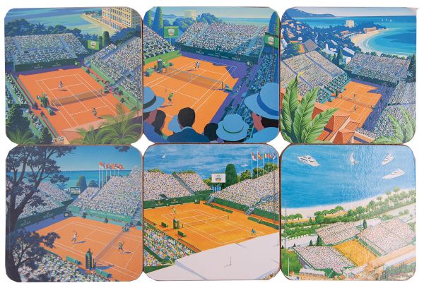 Gedžet Monte-Carlo Rolex Masters Cup Coasters 6P