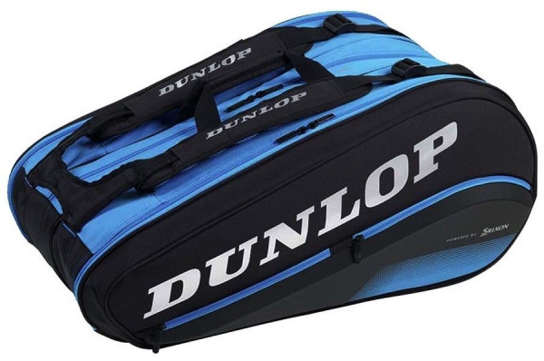 Тенис чанта Dunlop FX Performance Thermo 12 RKT - black/blue