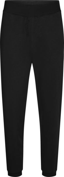 Dámské tenisové tepláky Calvin Klein PW Knit Pants - black/moire print trim