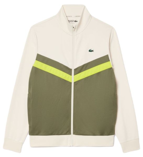 Ανδρικά Φούτερ Lacoste Unbreakable Zipped Tennis Sweatshirt - Πολύχρωμο