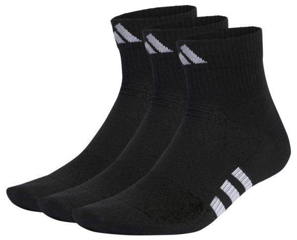 Чорапи Adidas Performance Light Mid-Cut Socks 3P - Черен