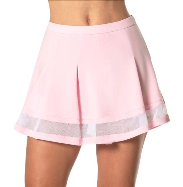 Dámská tenisová sukně Lucky in Love Deco in Love High Waist Eternal Skirt - Růžový