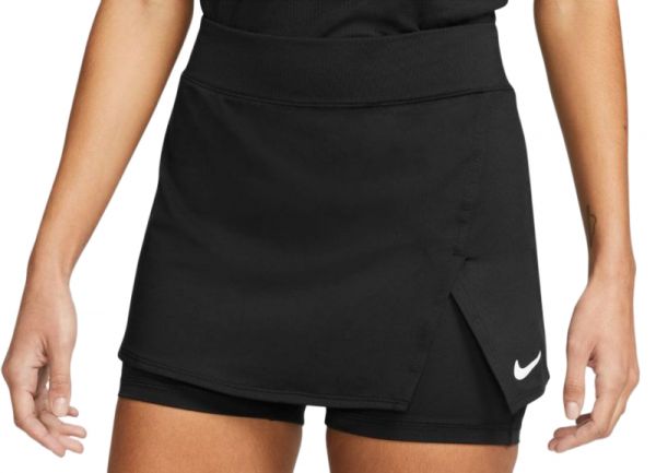 Damen Tennisrock Nike Court Victory Skirt W - Schwarz, Weiß