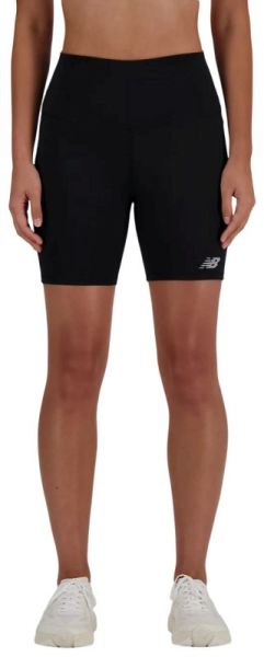 Women's shorts New Balance Harmony High Rise 6in - Black