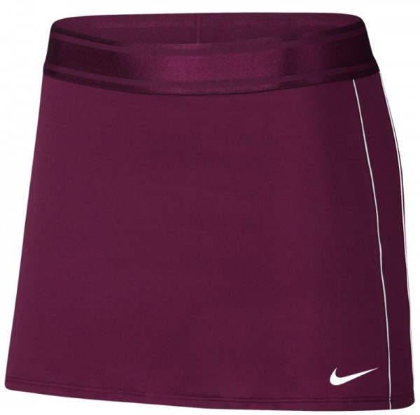  Nike Court Dry Skirt - bordeaux/white