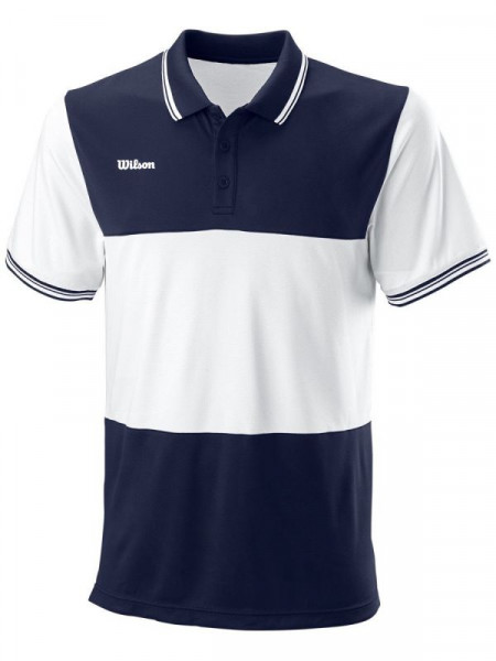 Pánské tenisové polo tričko Wilson Team II Polo Men - team navy