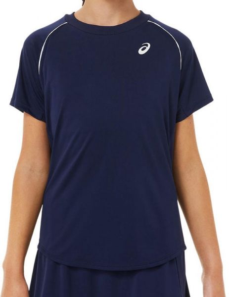 Camiseta para niña Asics Tennis Short Sleeve Top - peacoat