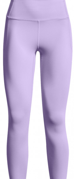 Legingi Under Armour Women's UA Meridian Ankle Leggings - purple tint/metallic silver