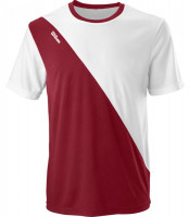 T-shirt pour hommes Wilson Team II Crew M - team cardinal