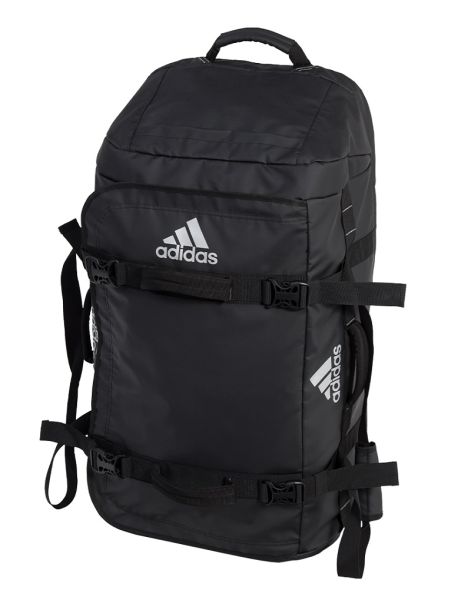 Чанта за падел Adidas 90L Stage Tour Trolley - black