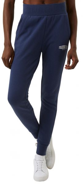 Women's trousers Björn Borg Sthlm High Waist Sweat Pants - washed out blue