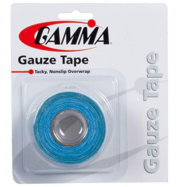 Tenisz markolat - csere Gamma Gauze Tape 1P - blue