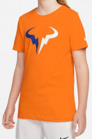T-krekls zēniem Nike Court Dri-Fit Tee Rafa B - magma orange