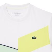 Muška majica Lacoste Regular Fit Seamless Tennis T-Shirt - white/flashy yellow/green/navy blue Muška majica Lacoste Regular Fit Seamless Tennis T-Shirt - white/flashy yellow/green/navy blue