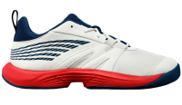 Juniorskie buty tenisowe K-Swiss Speed Trac - blanc de blanc/blue opal/lollipop Juniorskie buty tenisowe K-Swiss Speed Trac - blanc de blanc/blue opal/lollipop
