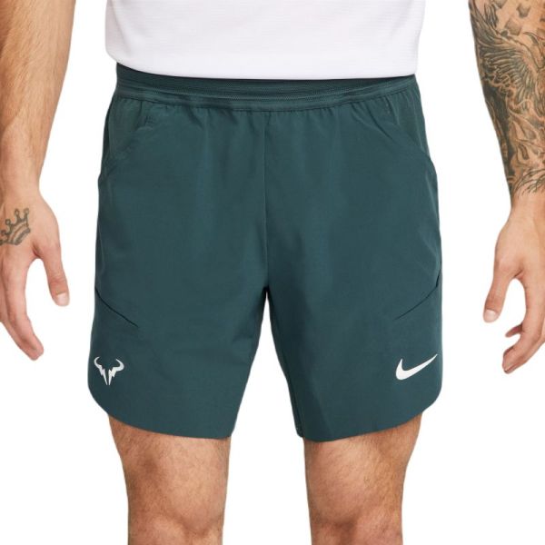 Мъжки шорти Nike Dri-Fit Rafa Short - deep jungle/lime ice/white