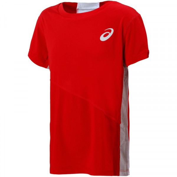Koszulka chłopięca Asics Tennis Club B T - classic red