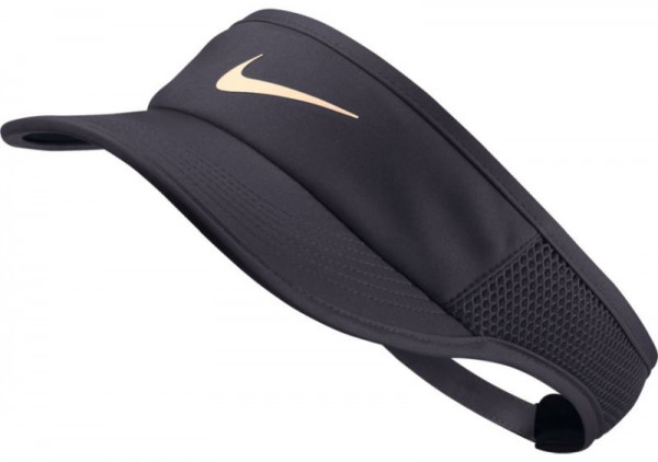  Nike Aerobill Feather Light Visor - gridiron/black/guava ice
